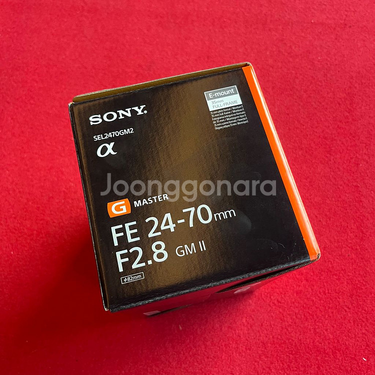 소니 FE 24-70mm F2.8 GM II 렌즈 미개봉 새제품--2