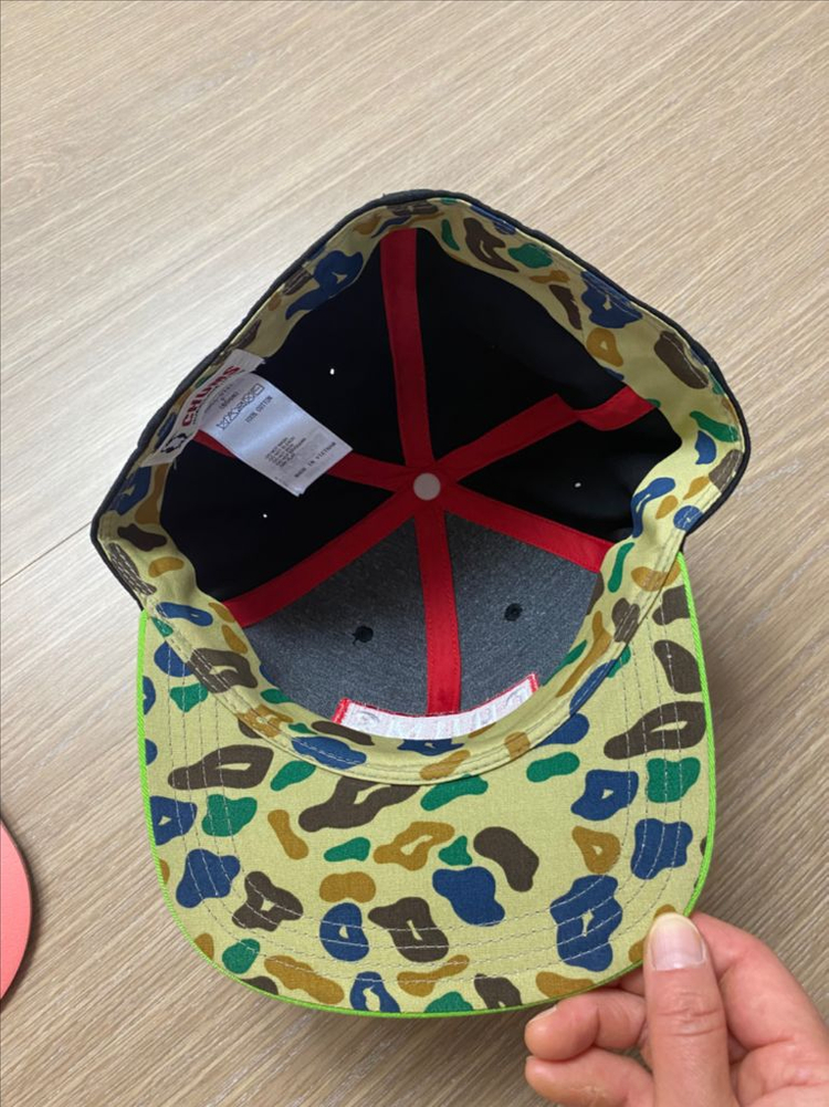 첨스 로고 패치 모자--3