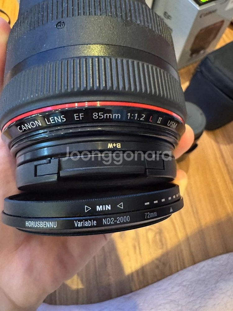 캐논 EOS 6D 카메라 풀박스 + 85mm 1.2 L렌즈 (만투) + 시그마 35mm 1.4 카페렌즈 팝니다!--1