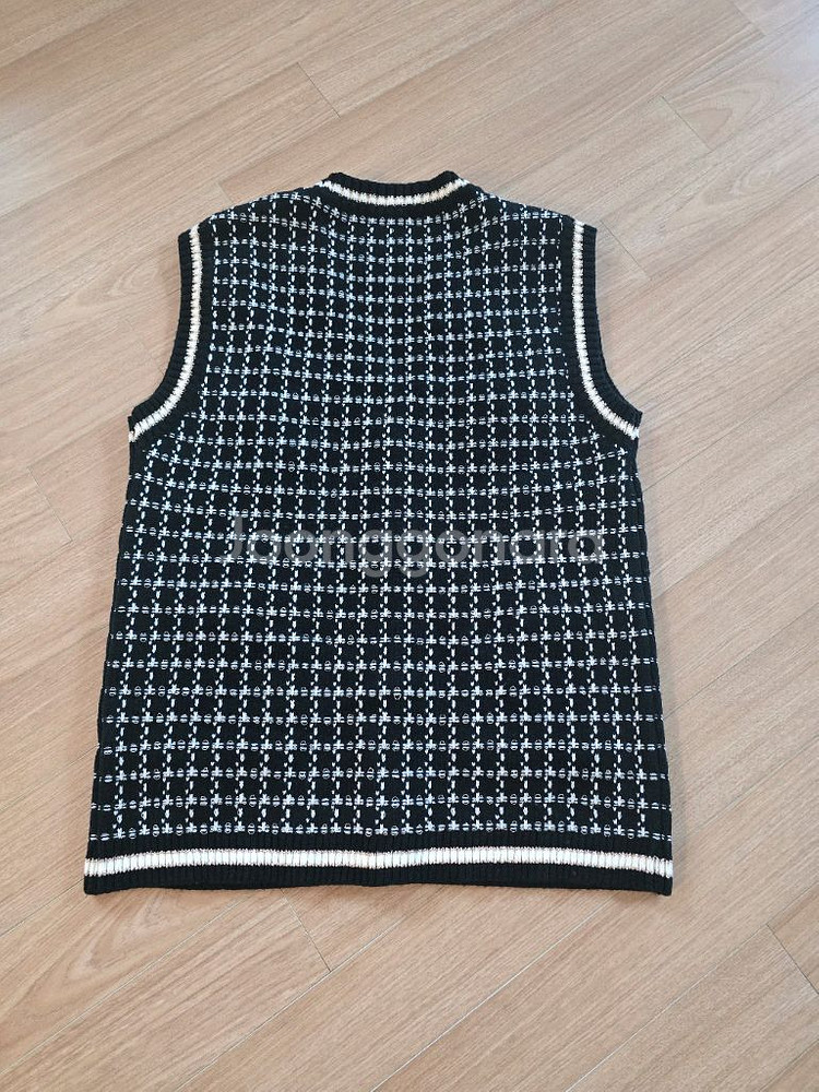 STUDIO LAP 트위드 베스트 조끼--1