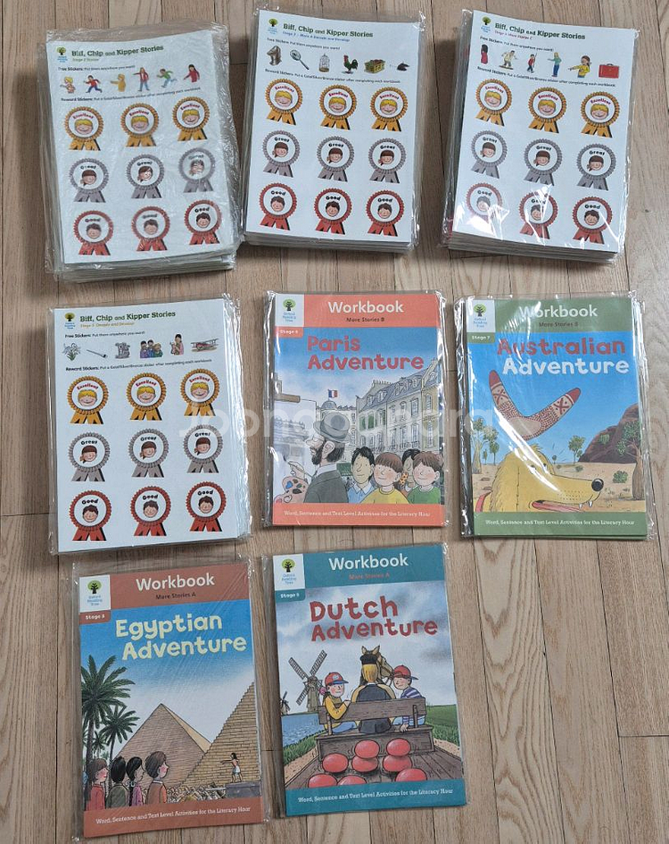 ort 정품 워크북 2-9 단계 새상품,단계별, 옥스포드리 딩트리--0