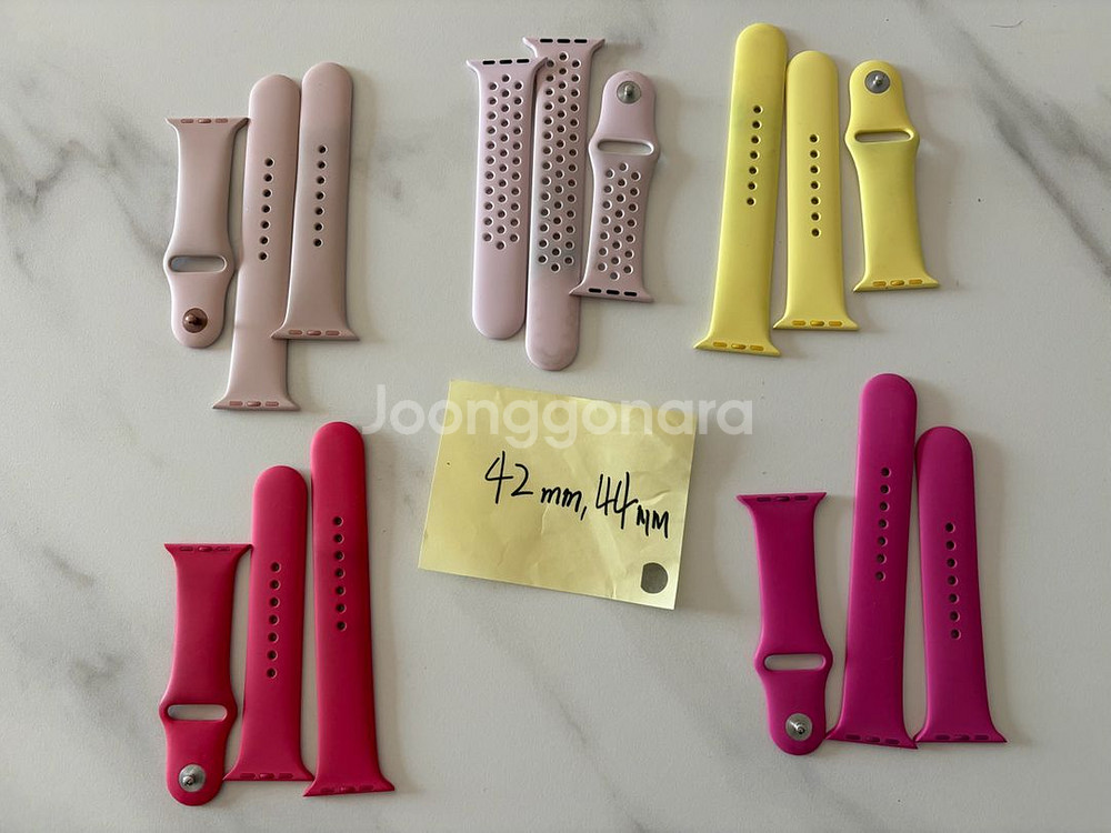 애플워치 스트랩 정품 5개 일괄--0