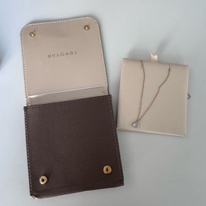 불가리 여행용 목걸이 파우치