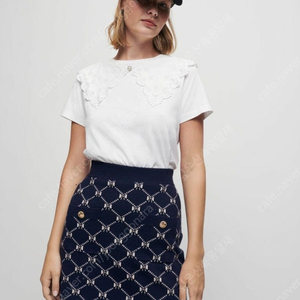 Maje 마쥬 자카드 리본 니트 스커트 새상품