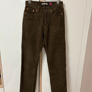 얼바닉30 코듀로이팬츠 브라운 S