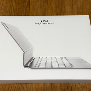 애플 매직키보드 11인치 M4, M5용 화이트 새제품급 팝니다( 한글용)