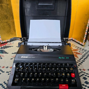 빈티지 크로버 Top Star 10S 한글타자기