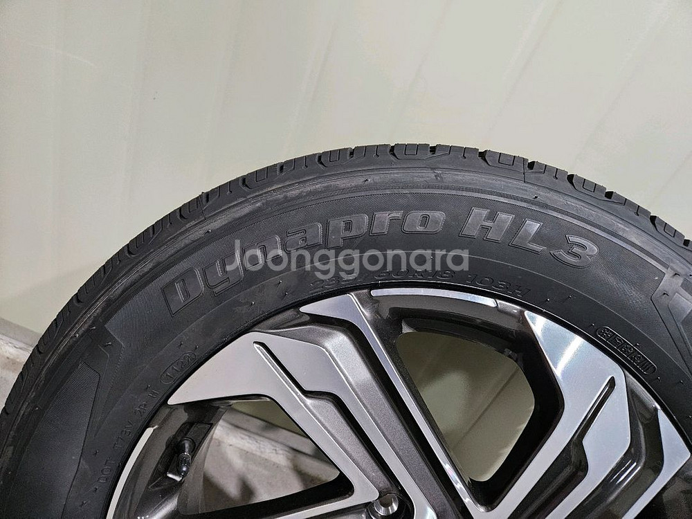 싼타페 18인치 휠타이어 세트--4