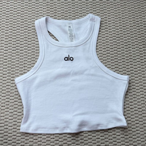 ALO yoga알로요가 Aspire Tank 흰색 S