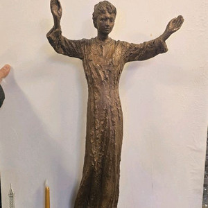 프랑스 브론즈 조각상