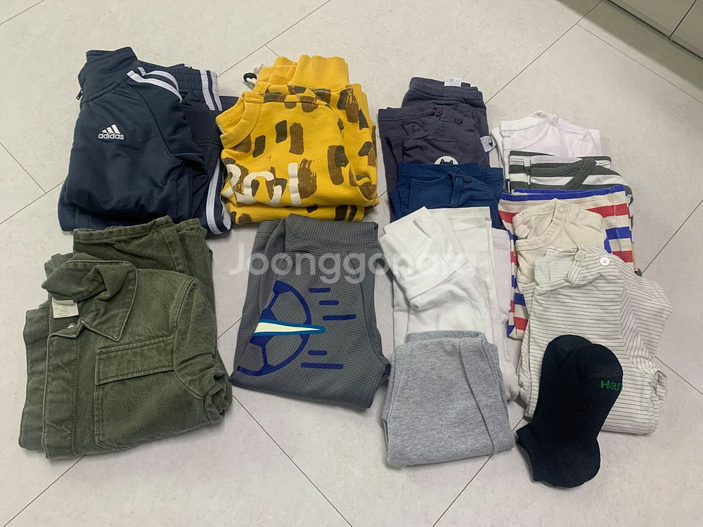 3-4세 남아옷 일괄(아디다스셋업, COS키즈, 나이키, 베베드피노, 타미 등)--0