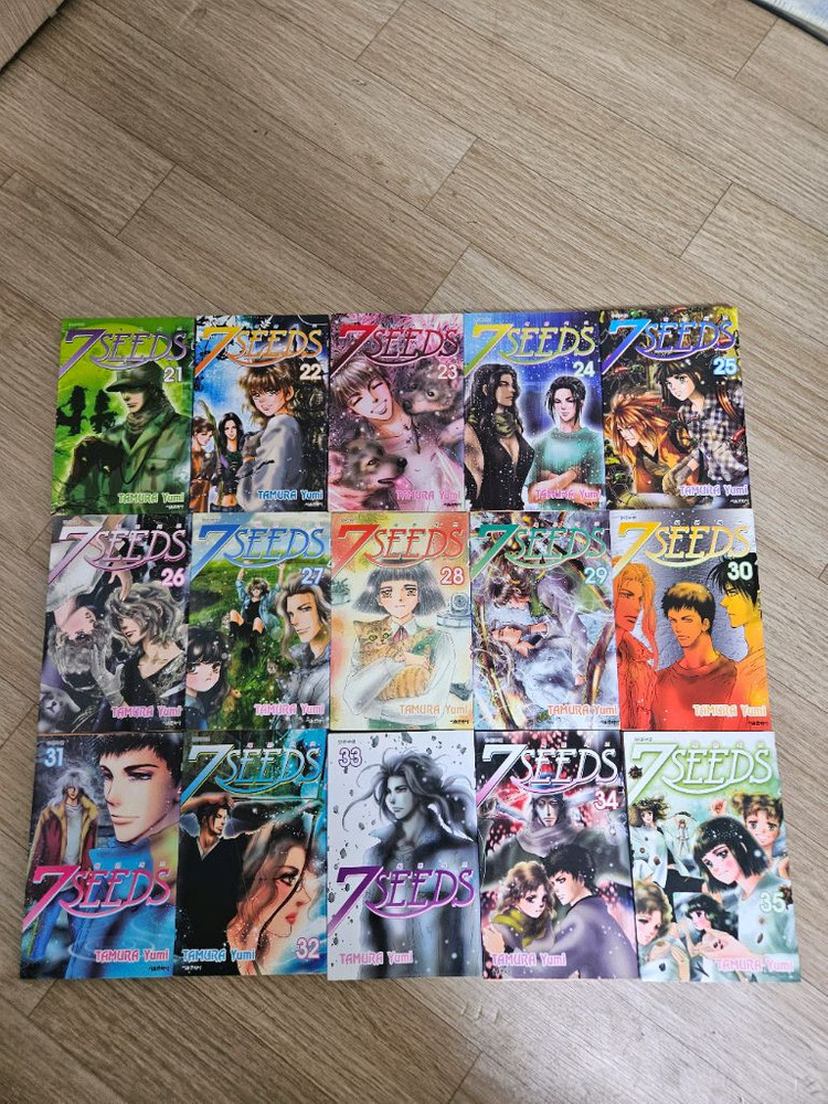 절판 중고 만화책 세븐시즈 35완 팝니다 이미지