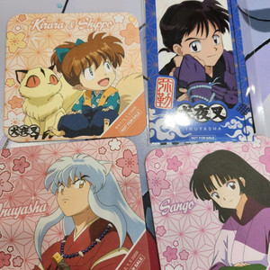 이누야샤 콜라보 카페 팝업 특전 티코스터 티켓 교환 구합니다