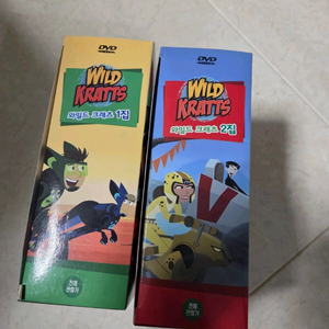 와일드 크래츠 DVD 1집 2집 세트