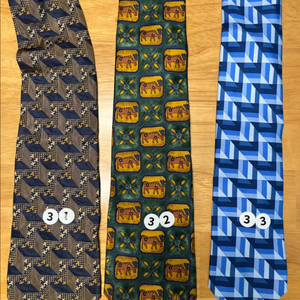 명품 빈티지 넥타이