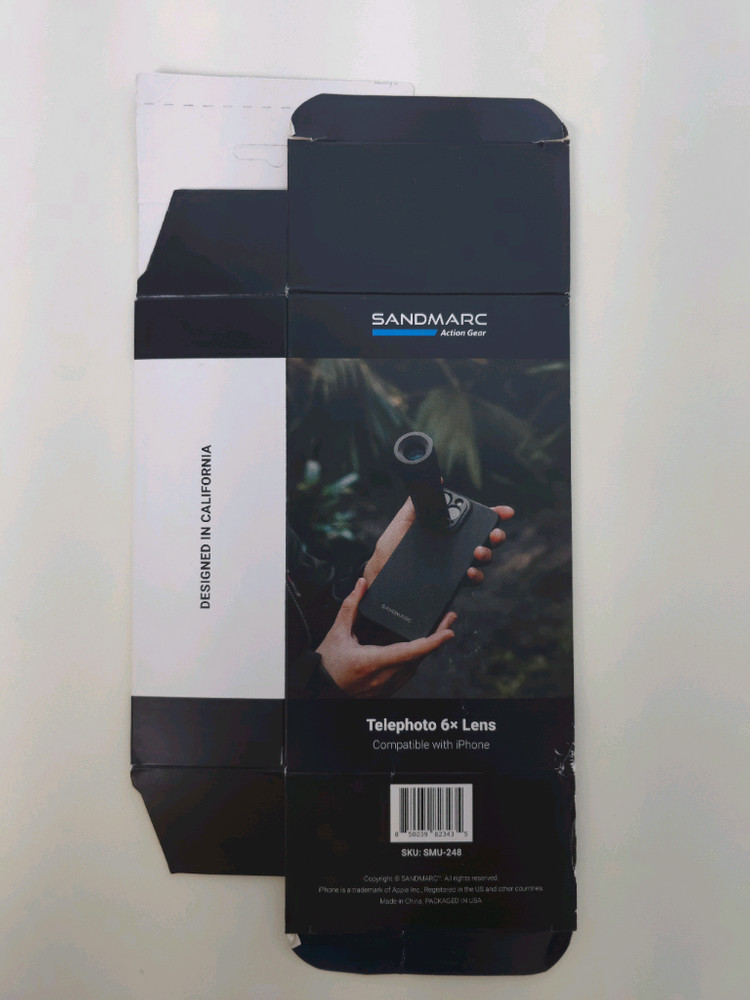 샌드마크 스마트폰 망원렌즈 6배줌--2