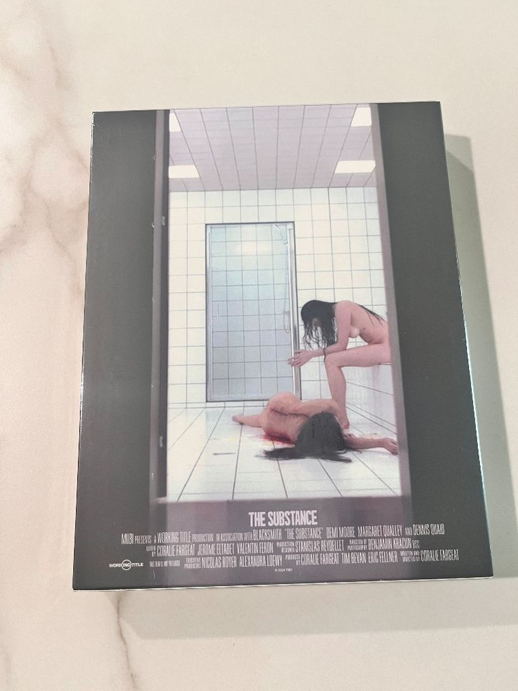 미개봉 영화 서브스턴스 한정판 4K 블루레이 이미지