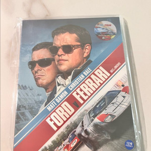미개봉 영화 포드vs 페라리 한정판 4K 블루레이