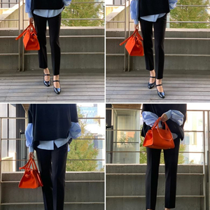 R2W 알투더블유 Hedid 팬츠 블랙 0사이즈(허리26)