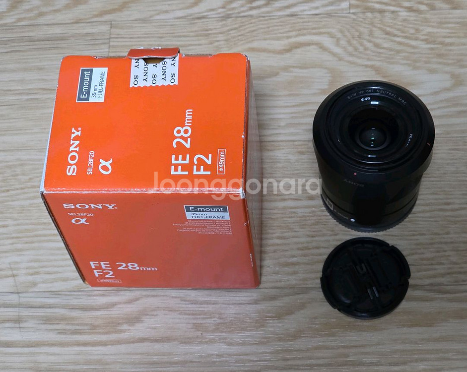 소니 FE 28mm F2 풀프레임 렌즈--0