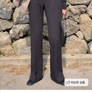 케이클럽 닉시먼 기모 부츠컷 슬랙스 M