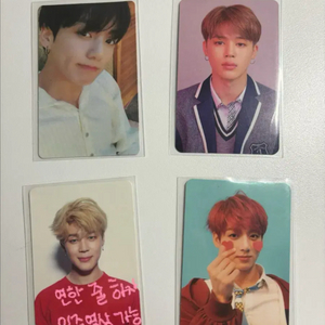 BTS 방탄소년단 럽유셀 지민 정국 포카 일괄 급처 이미지