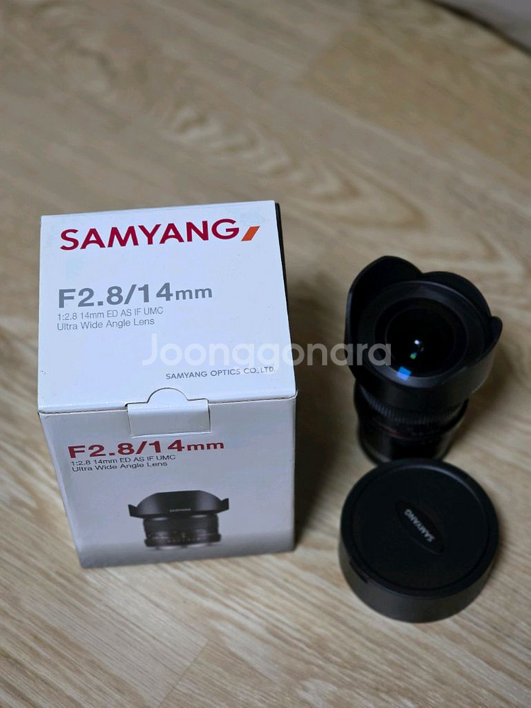 삼양 F2.8/14mm MF 소니 FE마운트 풀프레임 광각 단렌즈--0