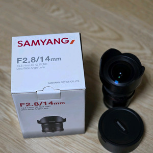 삼양 F2.8/14mm MF 소니 FE마운트 풀프레임 광각 단렌즈