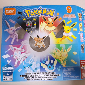 메가블럭 포켓몬스터 이브이 진화팩