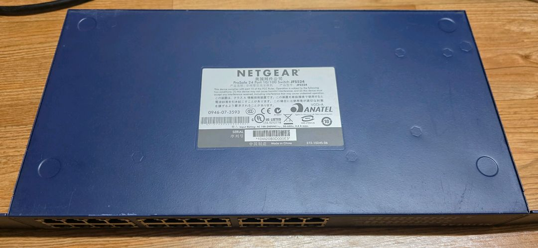 넷기어 ProSafe JFS524 24포트 스위치 A급 허브 공유기--2