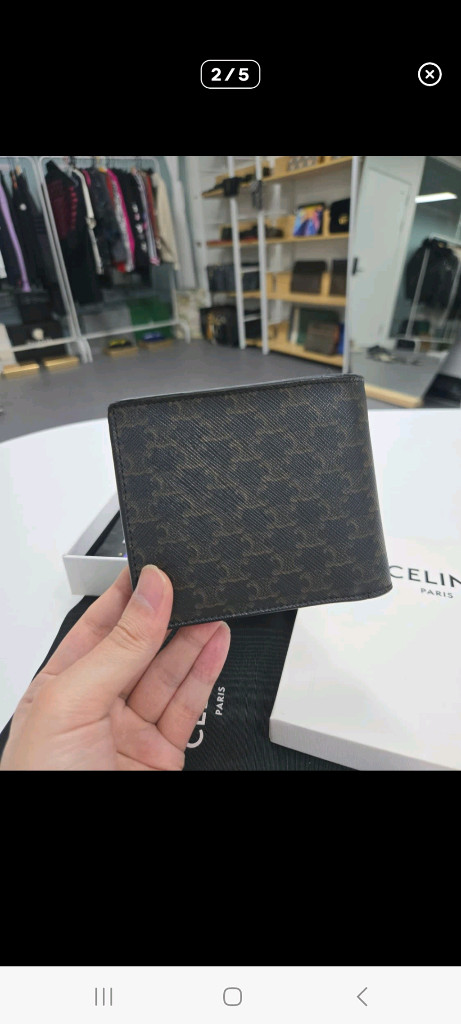 [A급컨디션] 셀린느 트리오페 반지갑 이미지