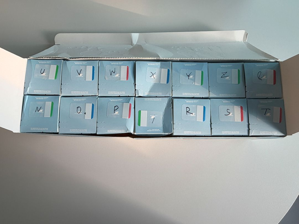 [정품]시크릿포함 라부부 내마음속 비밀번호 (N-Z) 이미지