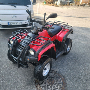 대림 4륜 오토바이 차동장치 올코트125d 번호판장착 도로주행