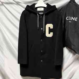 [S+급/오버핏44] 셀린느 더블 페이스 울 코트 테디