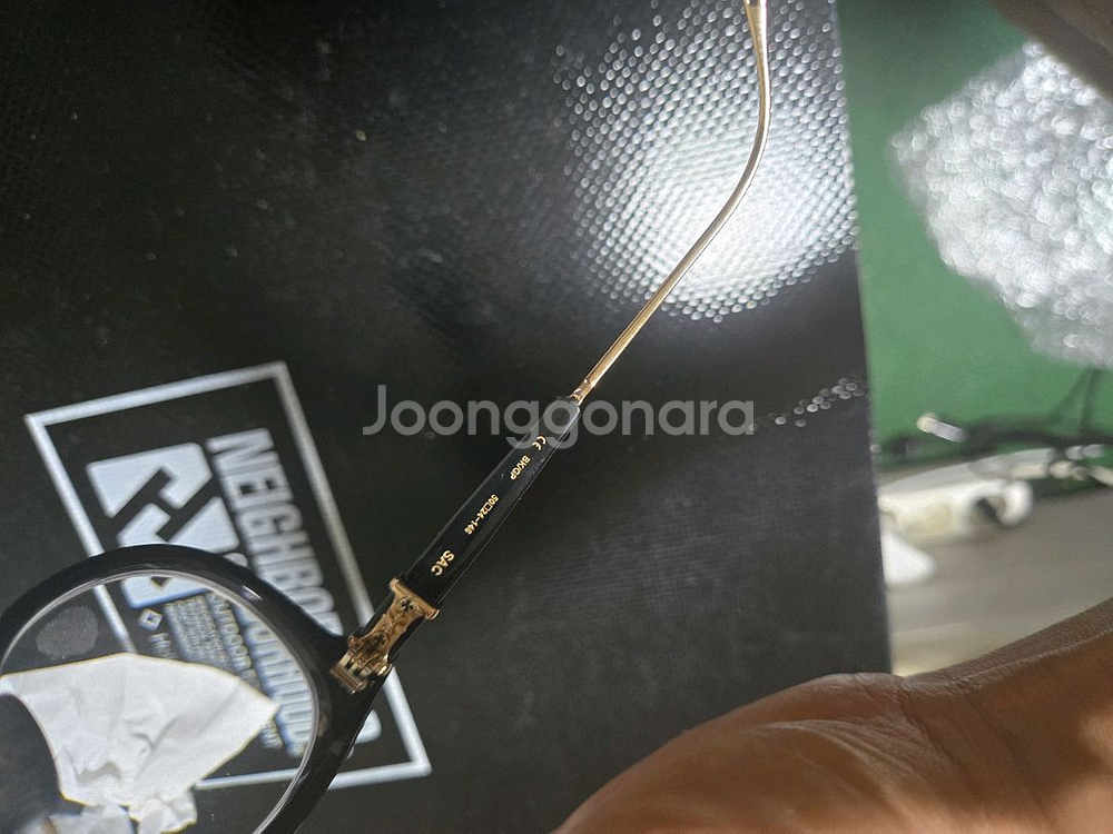 크롬하츠 삭 SAC 검/금 모델--2