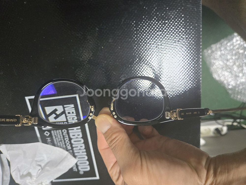 크롬하츠 삭 SAC 검/금 모델--3