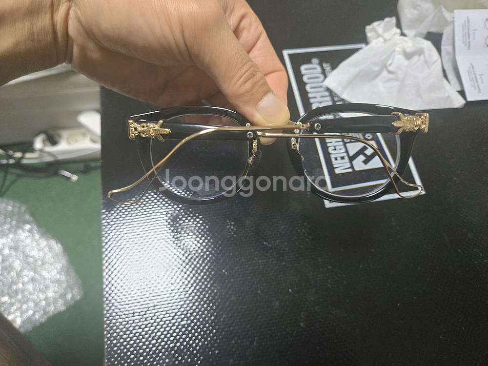 크롬하츠 삭 SAC 검/금 모델--4