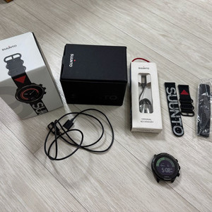 순토9 바로 티타늄 앰배서더 에디션 풀박스 이미지