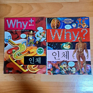 Why? 인체 과학 학습 만화책 2권 상태좋음