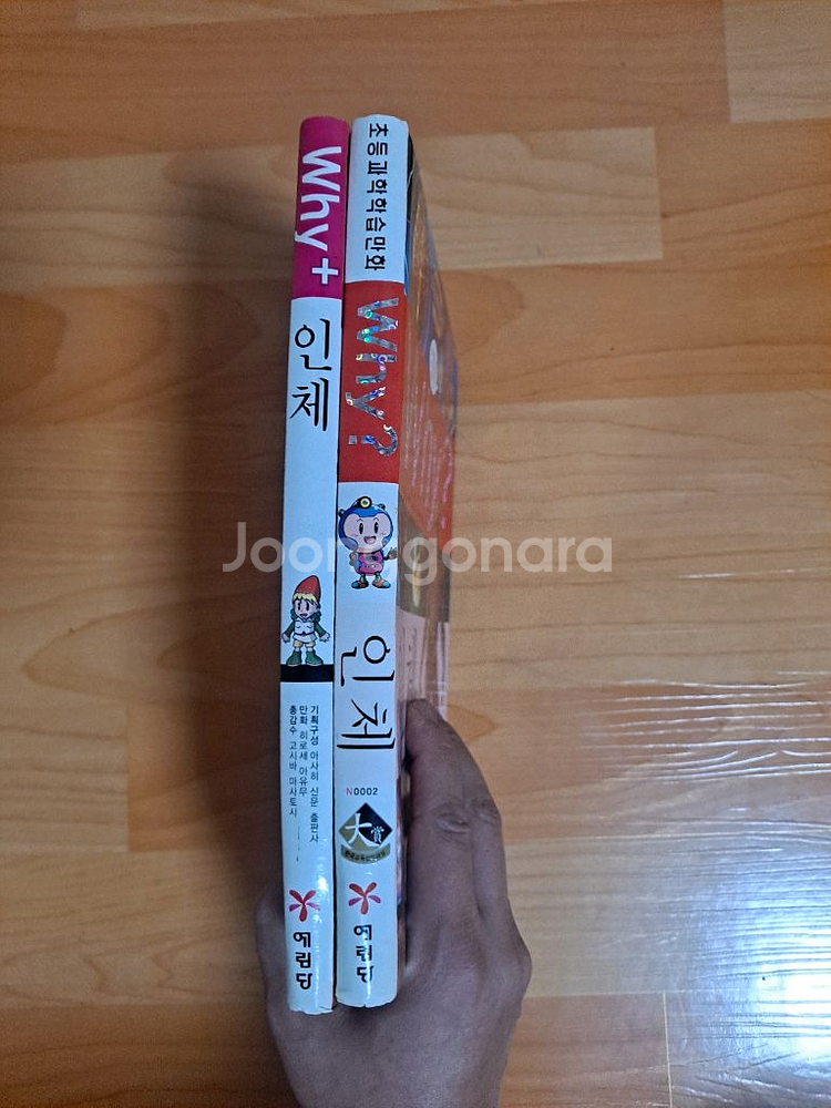 Why? 인체 과학 학습 만화책 2권 상태좋음--2