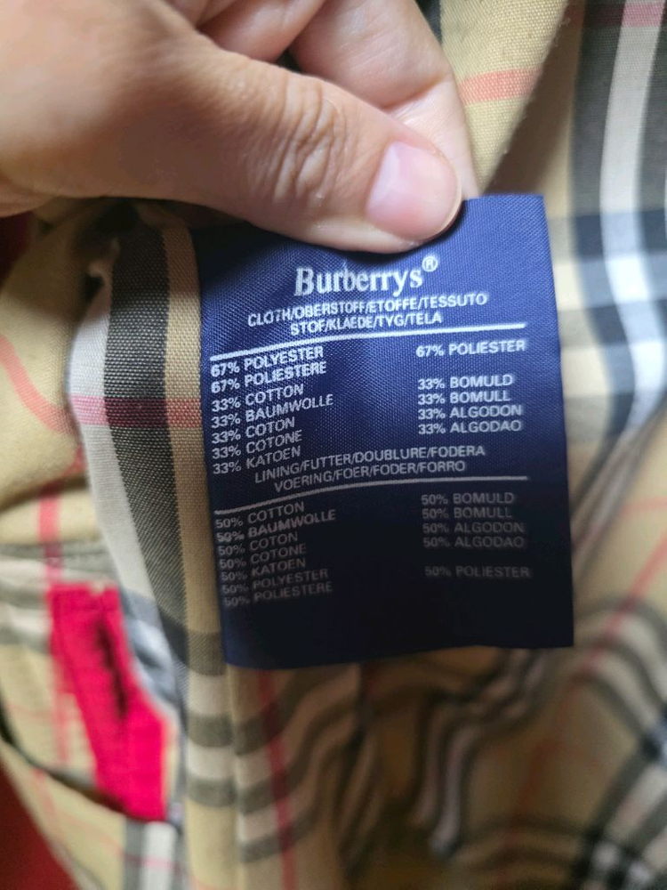 [정품]버버리 트렌치 코트 (영국)--7