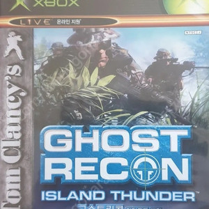 구엑박(xbox) 톰 클랜시 고스트 리콘 아일랜드 썬더 팝니다