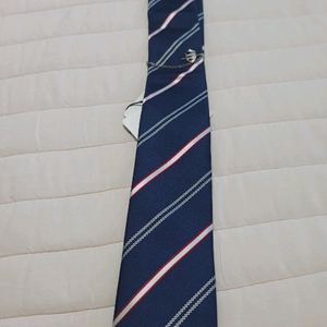 VINO 네이비 스트라이프 넥타이 새상품