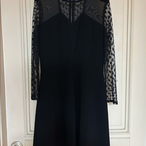 산드로 시스루 원피스