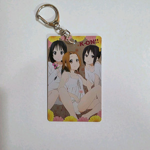 케이온 미오 & 리츠 & 아즈사 메탈 카드 키홀더 판매합니다