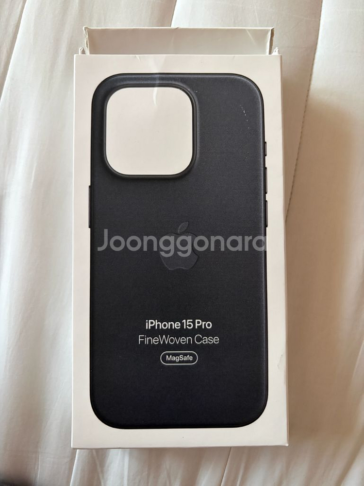 아이폰 15 pro FineWoven 케이스 apple 정품--5