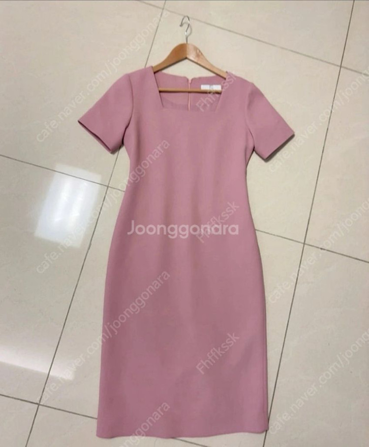 시에 릴리 스퀘어넥 드레스 페브--2