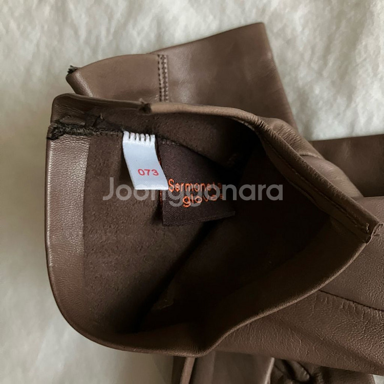 이탈리아 세르모네타 가죽 장갑 (새상품)--2