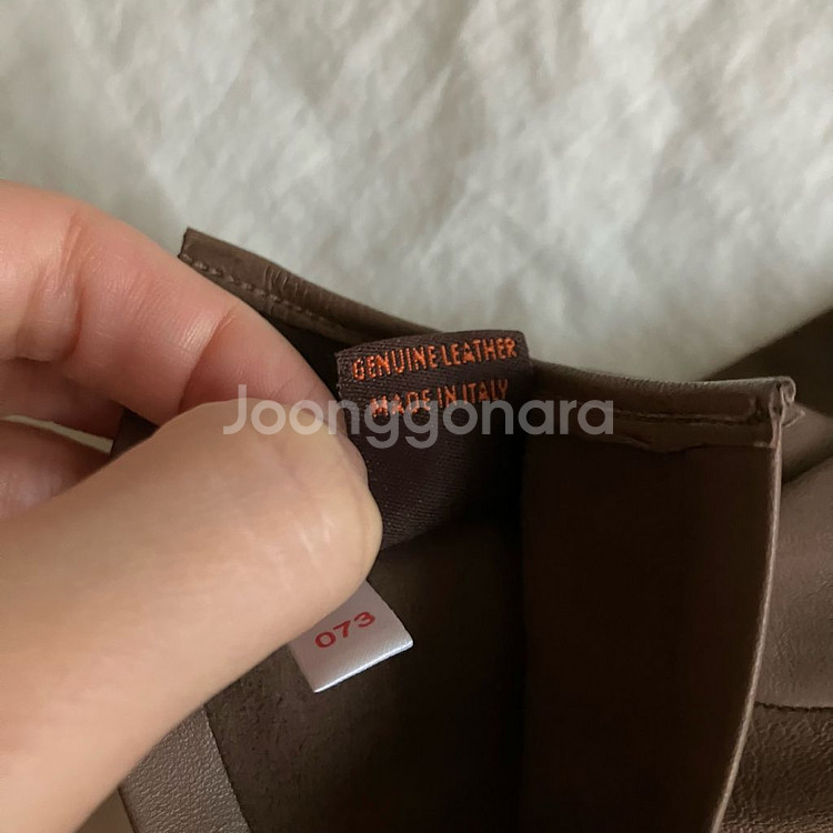 이탈리아 세르모네타 가죽 장갑 (새상품)--3