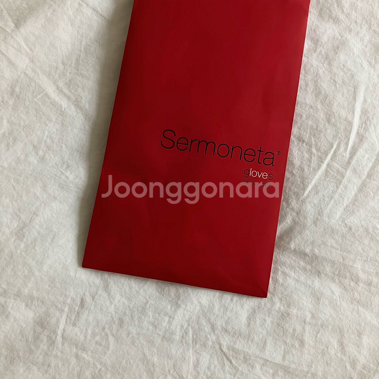 이탈리아 세르모네타 가죽 장갑 (새상품)--4